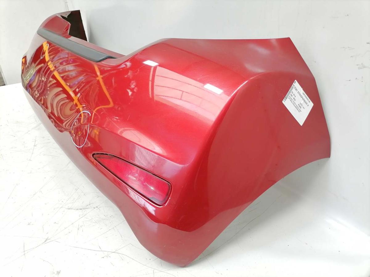 Toyota Yaris XP13 original Stoßstange Stoßfänger hinten 3N8 RED PEARL BJ14